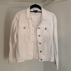White Jean Jacket
